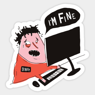 I´m Fine Sticker